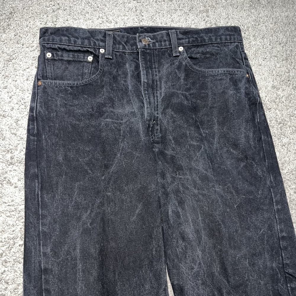 Vintage Levis Jeans Mens 38x34 Black 505 Straight 90s Made in USA